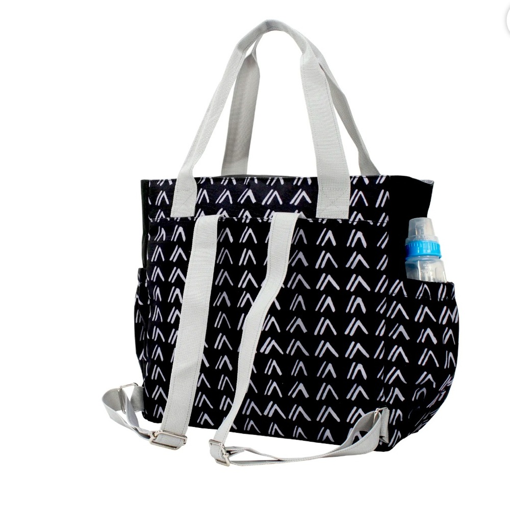 NEW iPACK Baby Diaper Bag Backpack with Drop Front Changing Pad Unisex